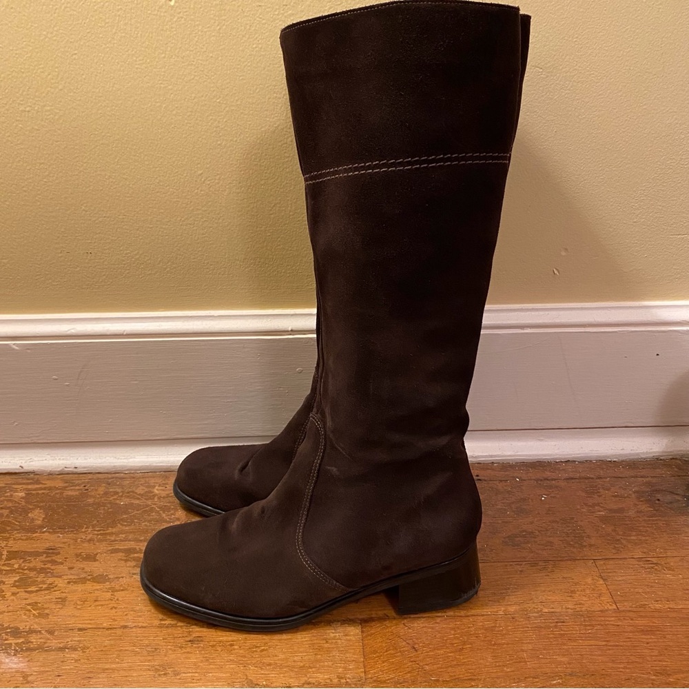 La Canadienne Laren Boots Brown Suede - 9.5